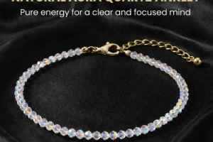 Aura Quartz Anklet