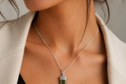 Pyrite Pencil Pendant