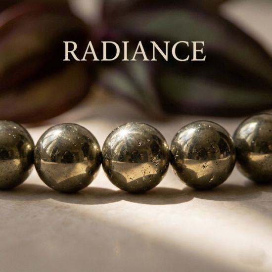 Natural Pyrite Stone Bracelet